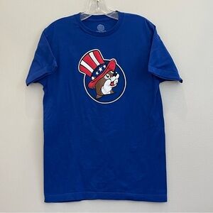 Buc-ee’s T shirt Patriotic Graphic Blue T-Shirt Men’s Medium